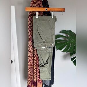 American Eagle Khaki Cargo Pants
